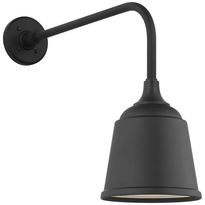 Visual Comfort Signature TOB 2809MBK/S5-MBK LED Barn Light, Matte Black