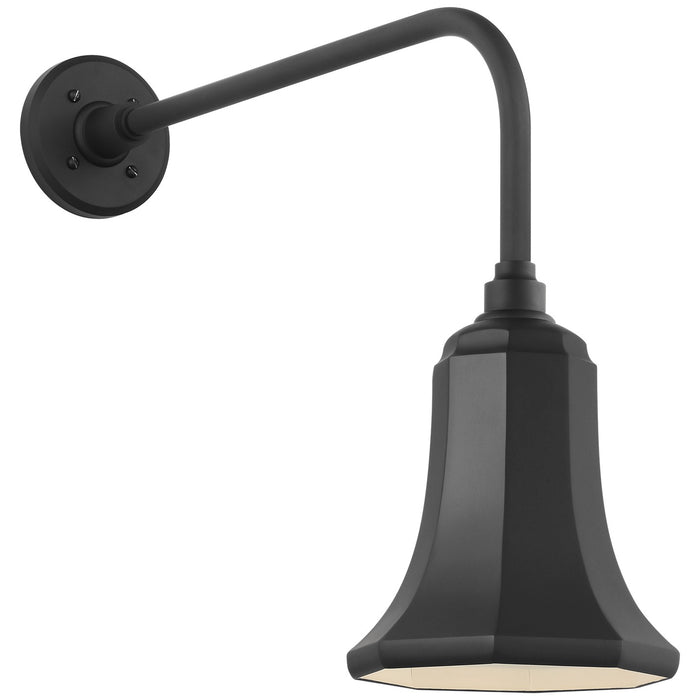 Visual Comfort Signature TOB 2809MBK/S8-MBK LED Barn Light, Matte Black