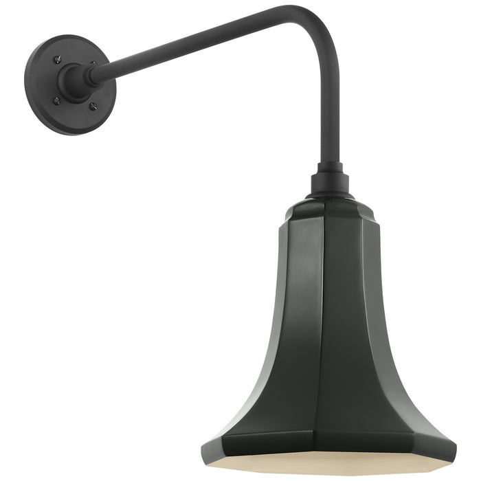 Visual Comfort Signature TOB 2809MBK/S9-G LED Barn Light, Matte Black