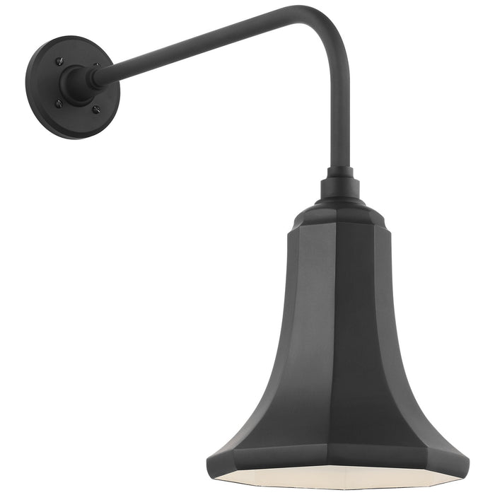 Visual Comfort Signature TOB 2809MBK/S9-MBK LED Barn Light, Matte Black