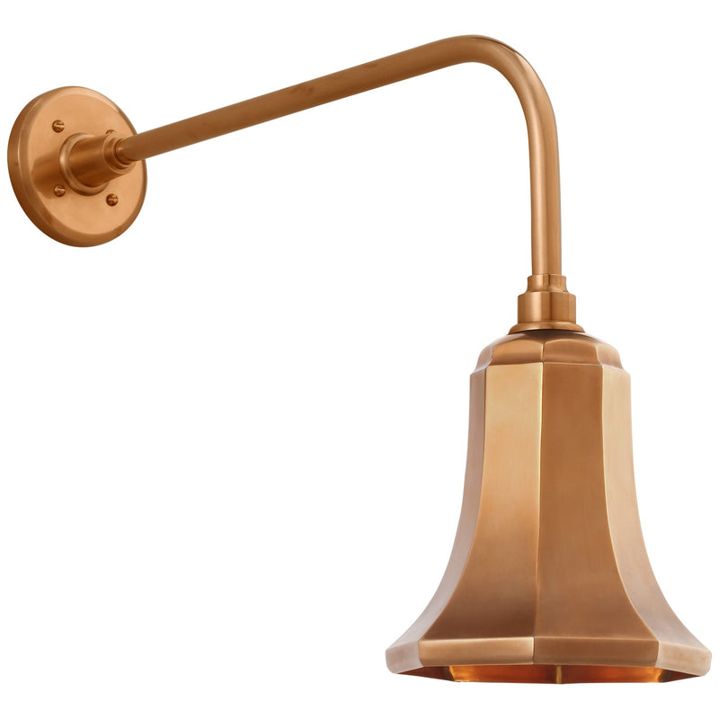Visual Comfort Signature TOB 2809SC/S8-SC LED Barn Light, Soft Copper