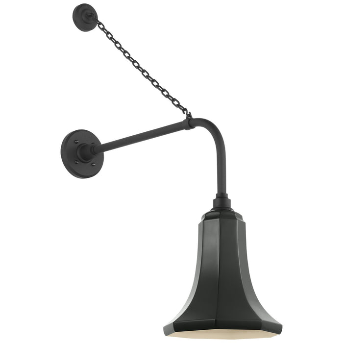 Visual Comfort Signature TOB 2810MBK/S9-G LED Barn Light, Matte Black