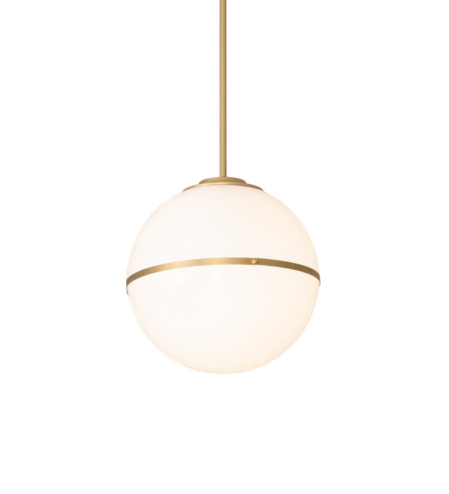 Meyda Tiffany 281263 Three Light Pendant, Brushed Brass