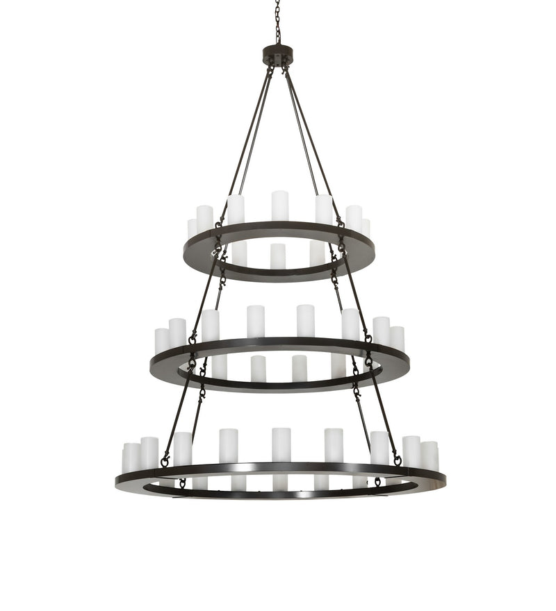 Meyda Tiffany 281437 LED Chandelier, Timeless Bronze