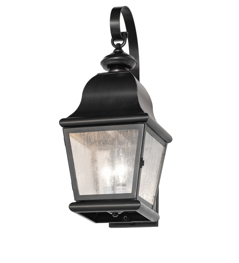 Meyda Tiffany 282063 Two Light Wall Sconce, Craftsman Brown