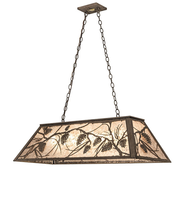Meyda Tiffany 282631 Eight Light Pendant, Antiquity