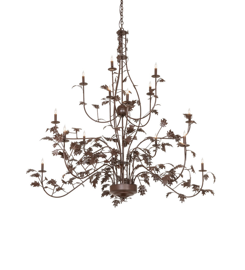 Meyda Tiffany 283294 15 Light Chandelier, Cafe Noir