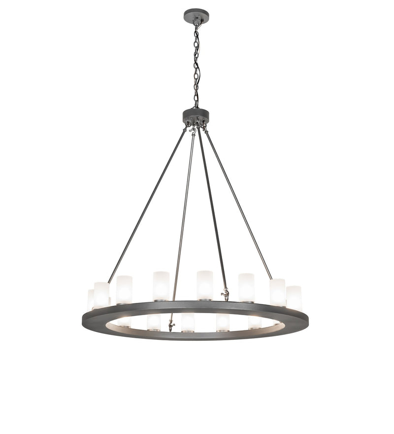 Meyda Tiffany 283784 16 Light Chandelier, Blackened Pewter