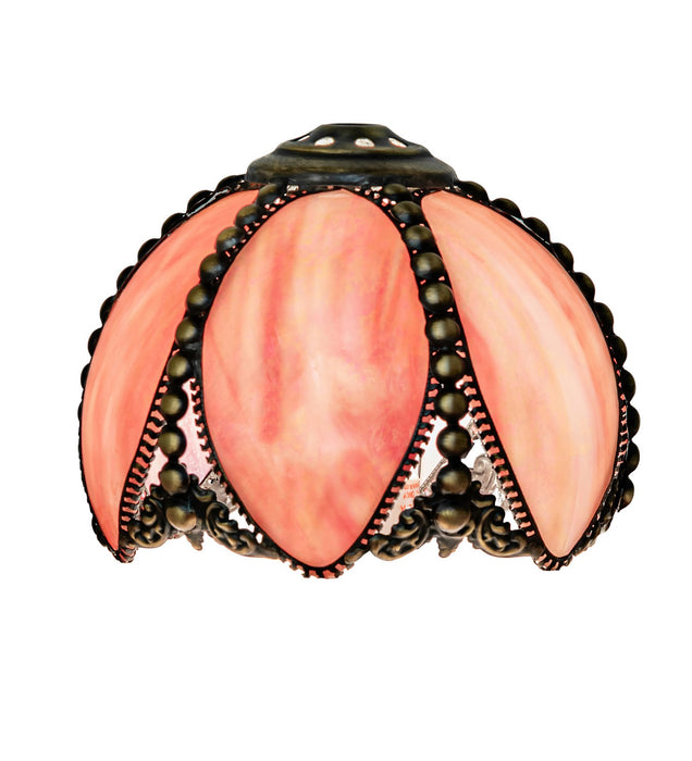 Meyda Tiffany 283837 Shade, Highlighted Craftsman Brown