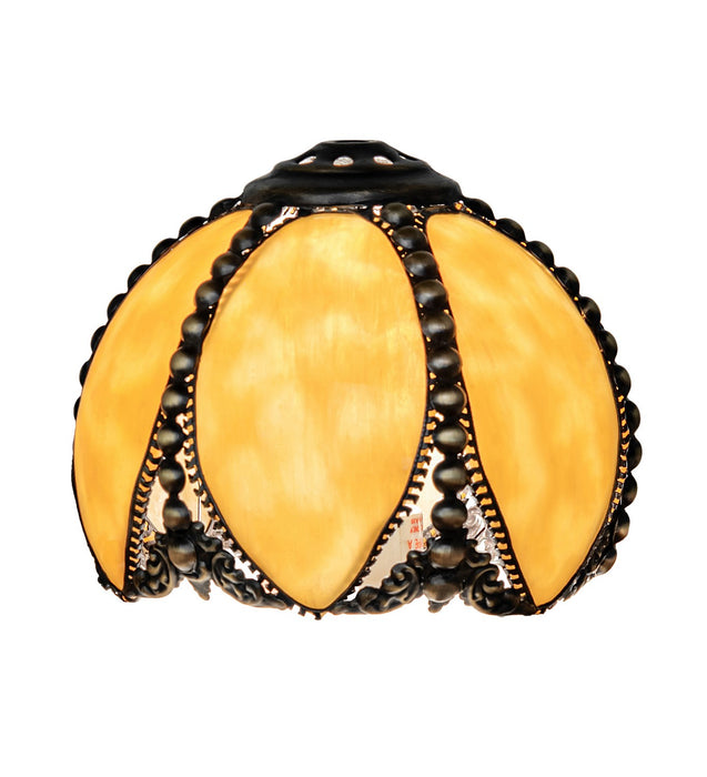 Meyda Tiffany 283839 Shade, Hilighted Craftsman Brown