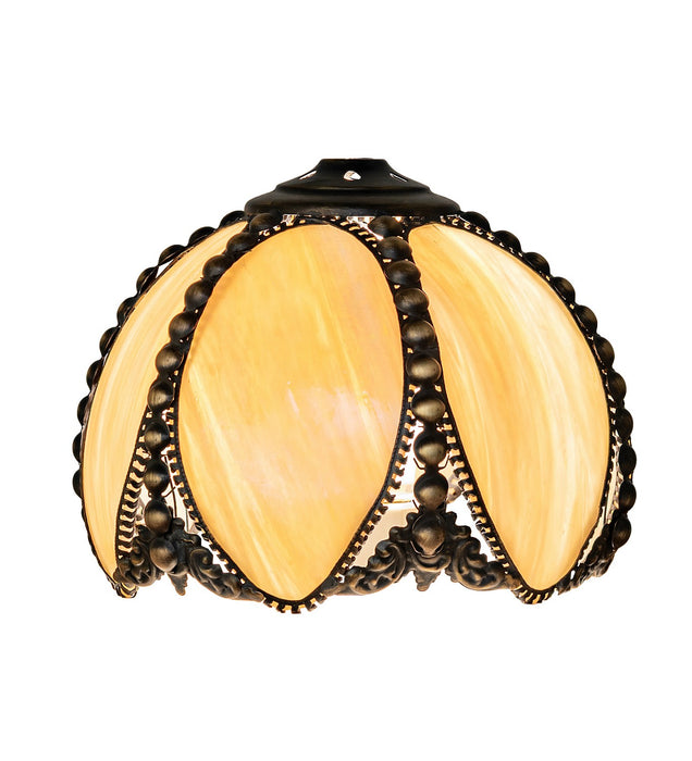Meyda Tiffany 283841 Shade, Highlighted Craftsman Brown