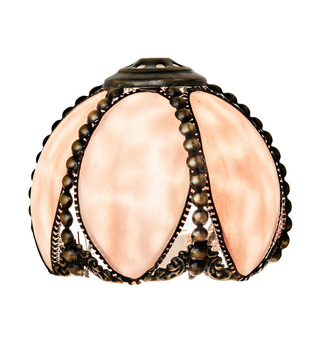 Meyda Tiffany 283854 Shade, Highlighted Craftsman Brown