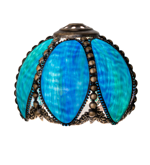 Meyda Tiffany 283859 Shade, Highlighted Craftsman Brown