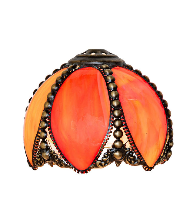 Meyda Tiffany 283865 Shade, Highlighted Craftsman Brown