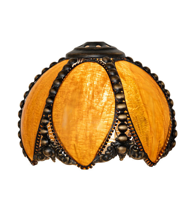 Meyda Tiffany 283868 Shade, Highlighted Craftsman Brown