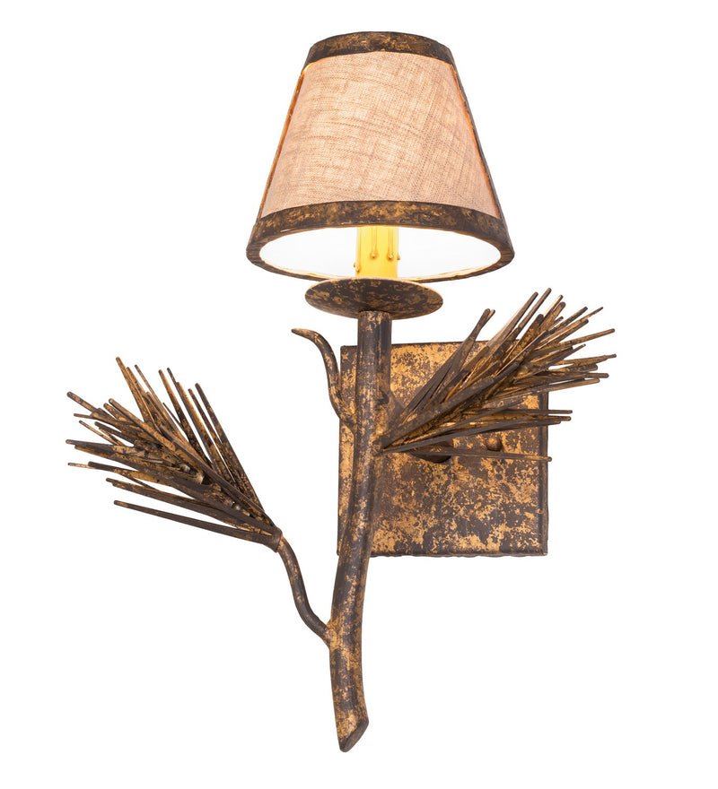 Meyda Tiffany 284398 LED Wall Sconce, Old Gold