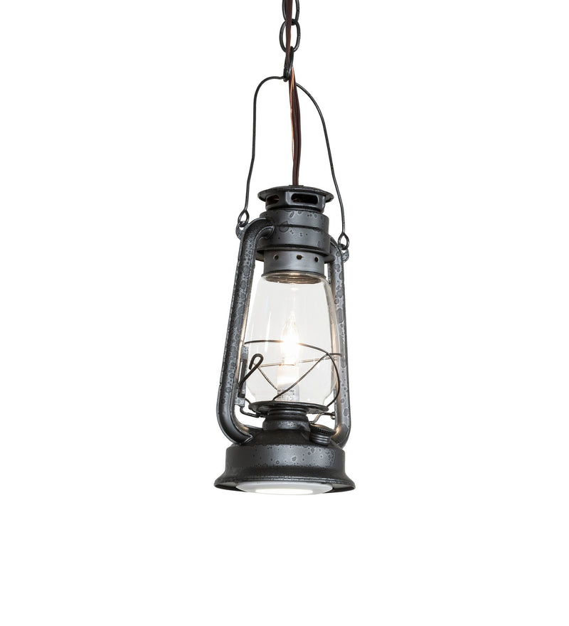 Meyda Tiffany 284480 One Light Pendant, Old Wrought Iron