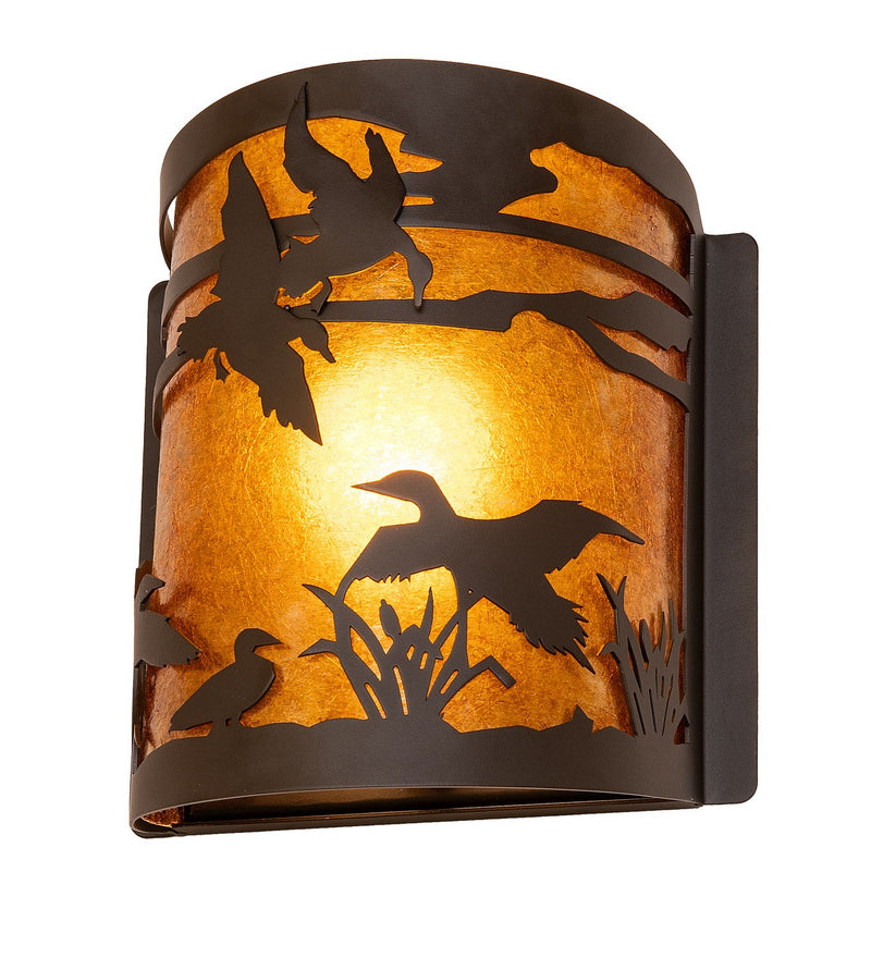 Meyda Tiffany 285254 One Light Wall Sconce, Oil Rubbed Bronze