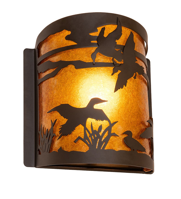 Meyda Tiffany 287736 One Light Wall Sconce, Oil Rubbed Bronze
