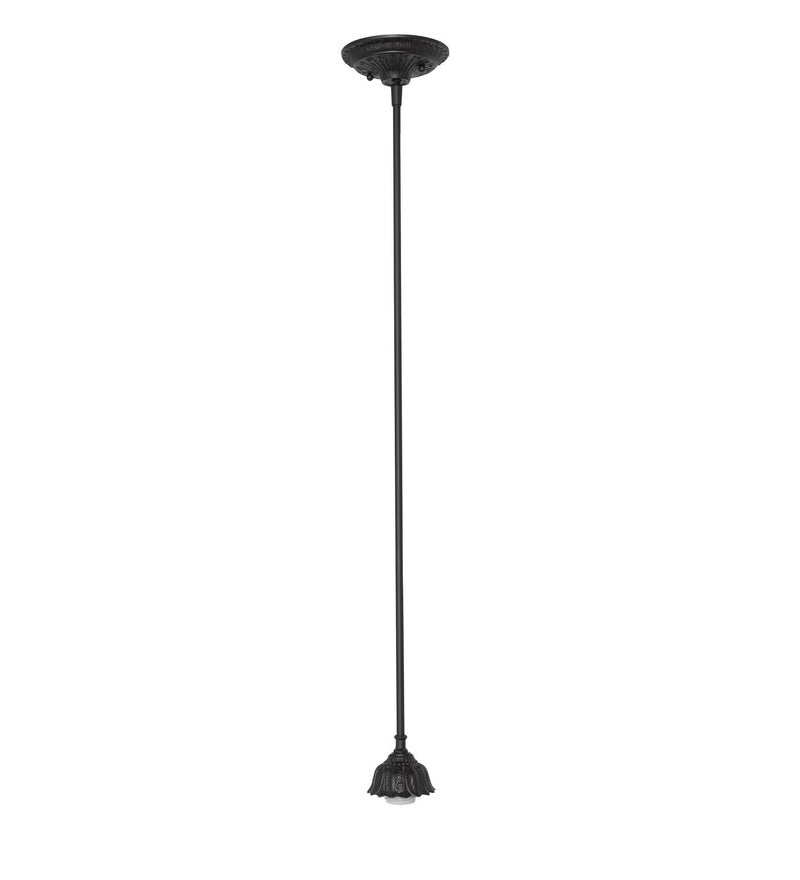 Meyda Tiffany 285906 One Light Pendant Hardware, Solar Black