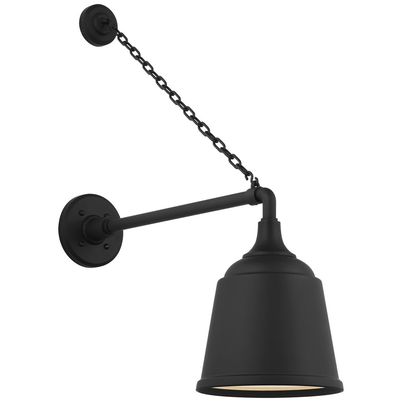 Visual Comfort Signature TOB 2813MBK/S5-MBK LED Barn Light, Matte Black