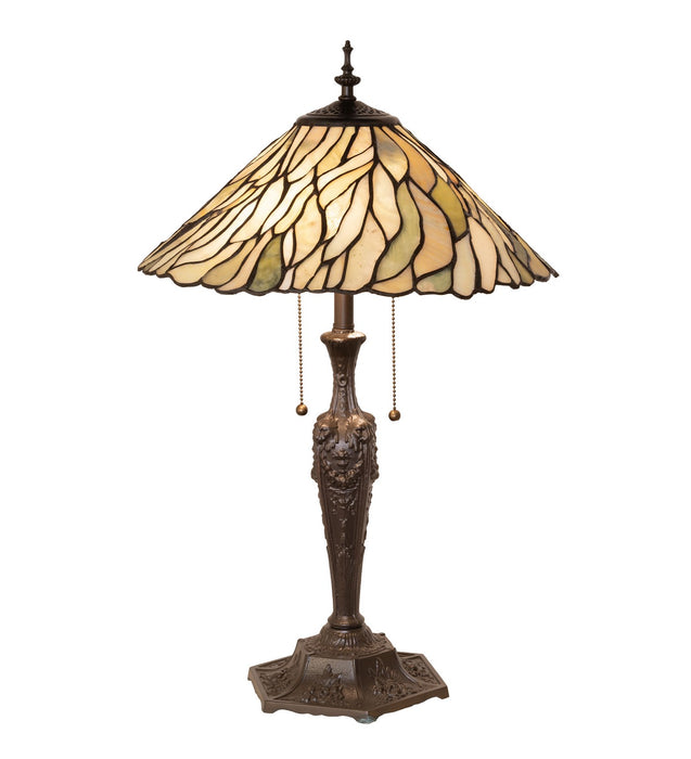 Meyda Tiffany 248758 Two Light Table Lamp