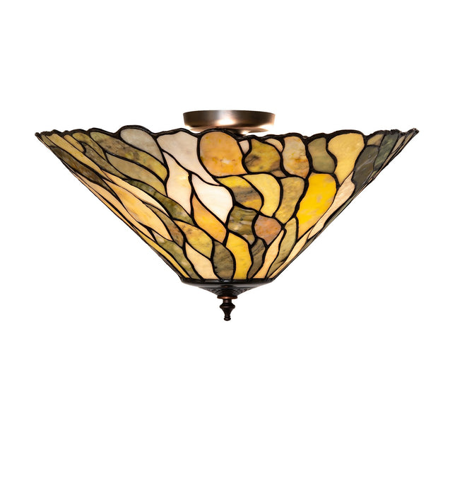 Meyda Tiffany 284570 Three Light Flushmount