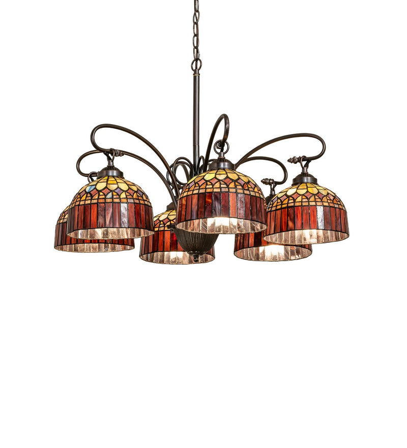 Meyda Tiffany 285499 Six Light Chandelier