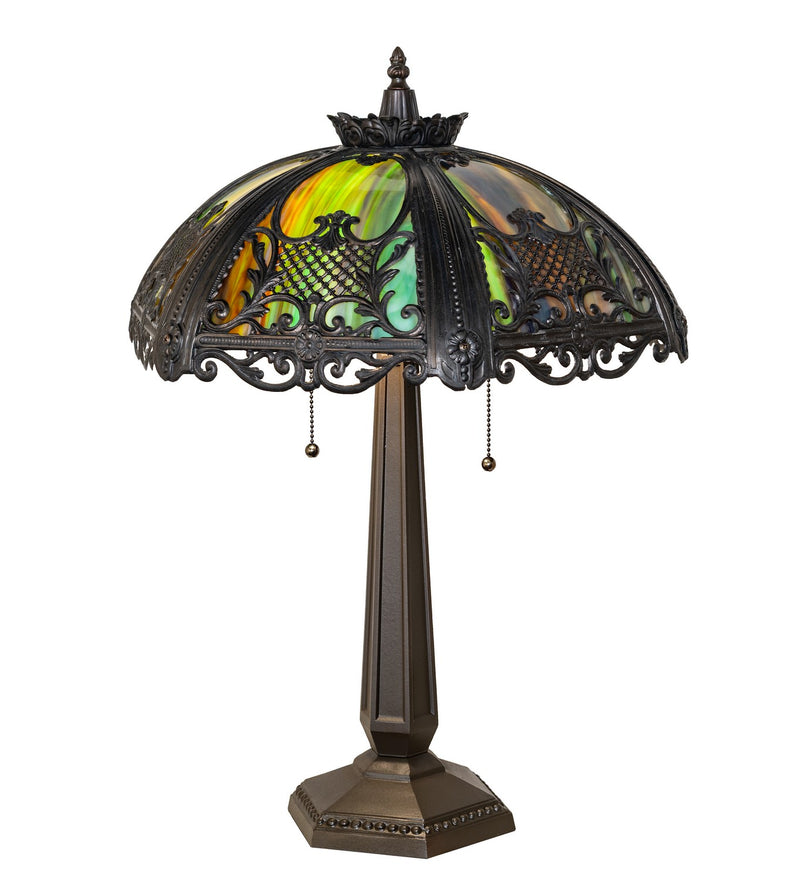 Meyda Tiffany 285874 Two Light Table Lamp