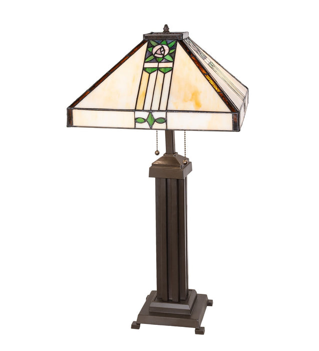 Meyda Tiffany 286706 Two Light Table Lamp