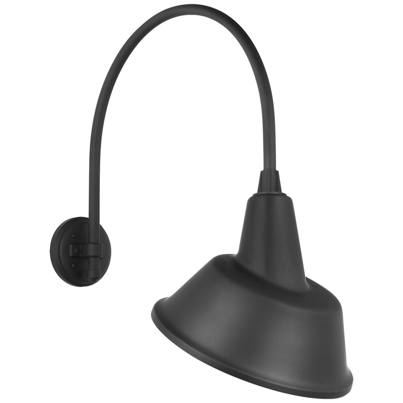 Visual Comfort Signature TOB 2815MBK/S3-MBK LED Barn Light, Matte Black