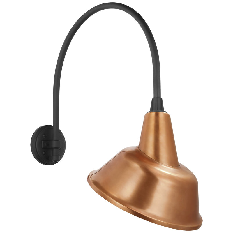 Visual Comfort Signature TOB 2815MBK/S3-SC LED Barn Light, Matte Black