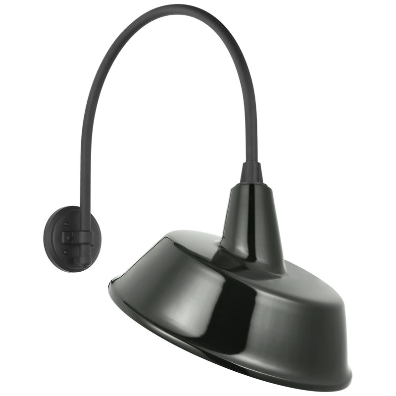 Visual Comfort Signature TOB 2815MBK/S4-G LED Barn Light, Matte Black
