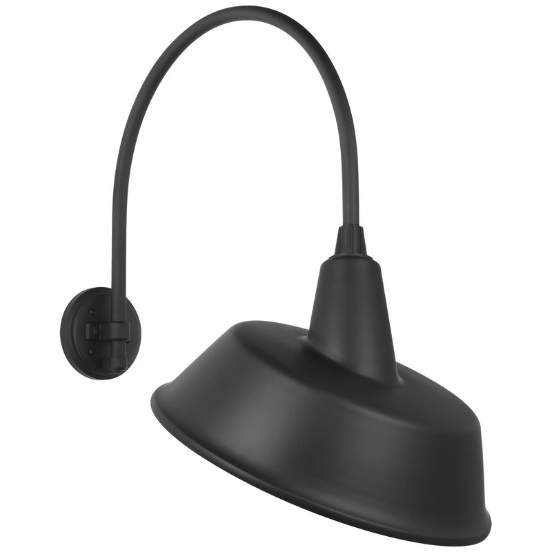 Visual Comfort Signature TOB 2815MBK/S4-MBK LED Barn Light, Matte Black