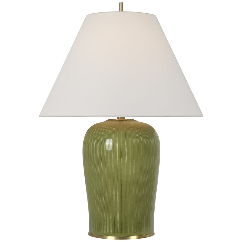 Visual Comfort Signature TOB 3604LTO-L LED Table Lamp, Light Olive