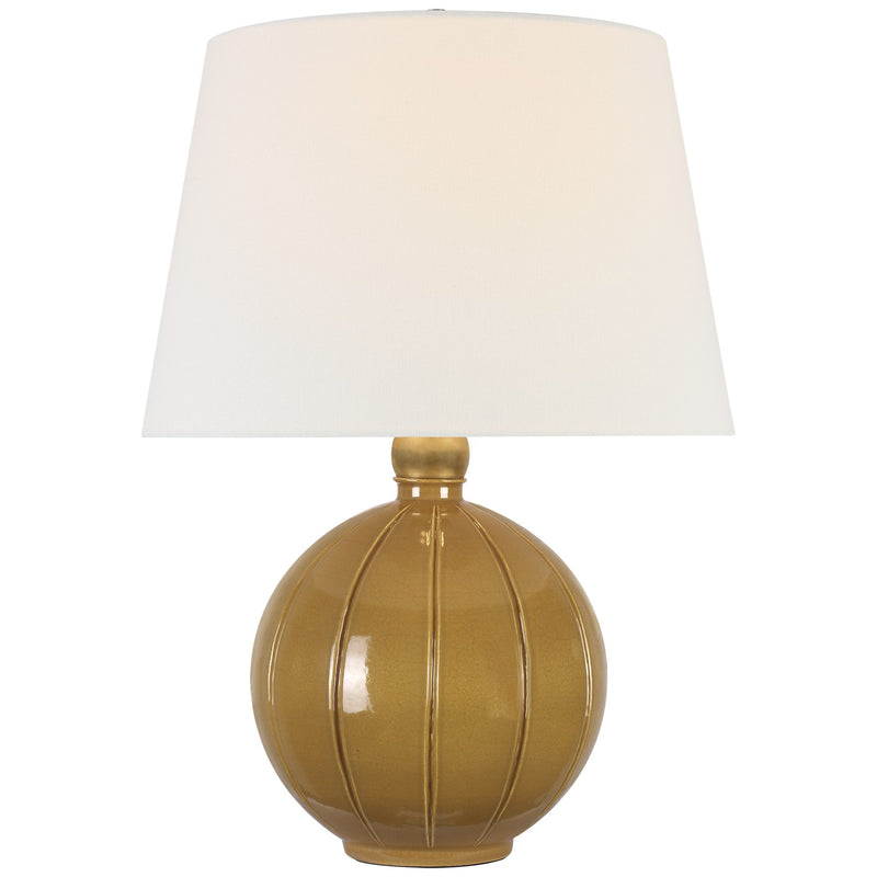 Visual Comfort Signature TOB 3616CSA-L LED Table Lamp, Crackled Sienna