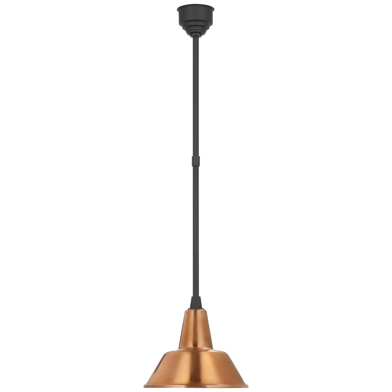 Visual Comfort Signature TOB 5802MBK-SC LED Pendant, Matte Black