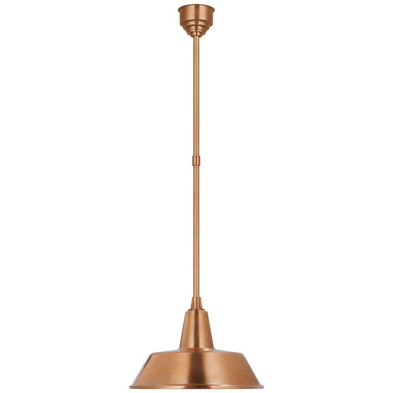 Visual Comfort Signature TOB 5803SC-SC LED Pendant, Soft Copper