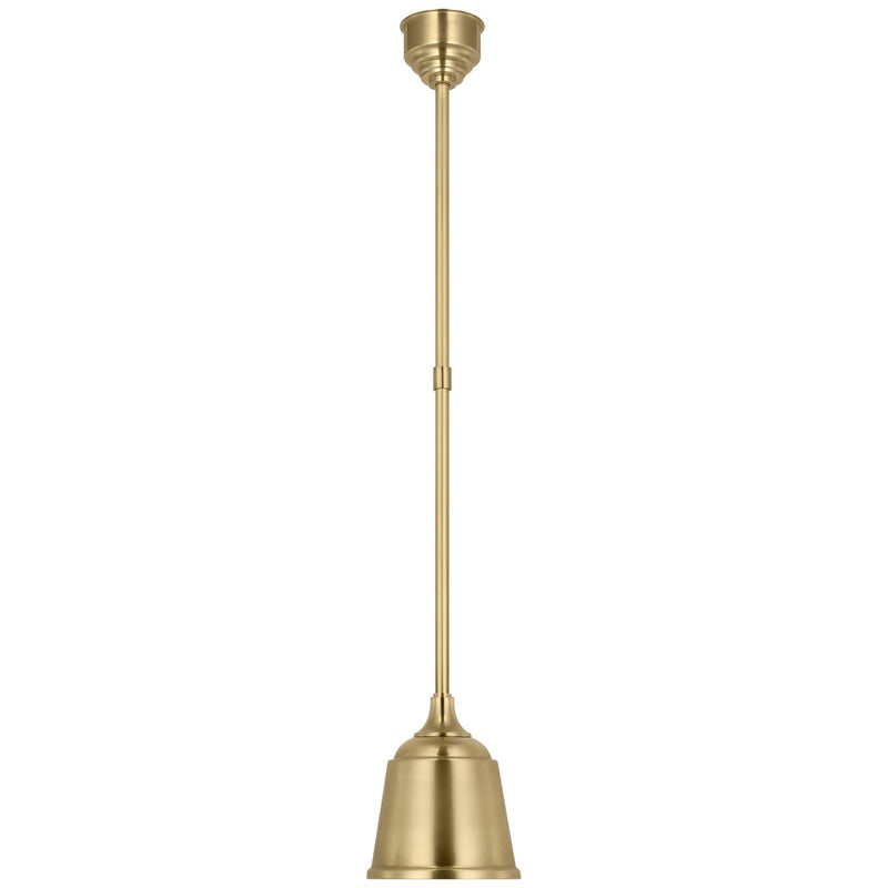 Visual Comfort Signature TOB 5810HAB-HAB LED Pendant, Hand-Rubbed Antique Brass