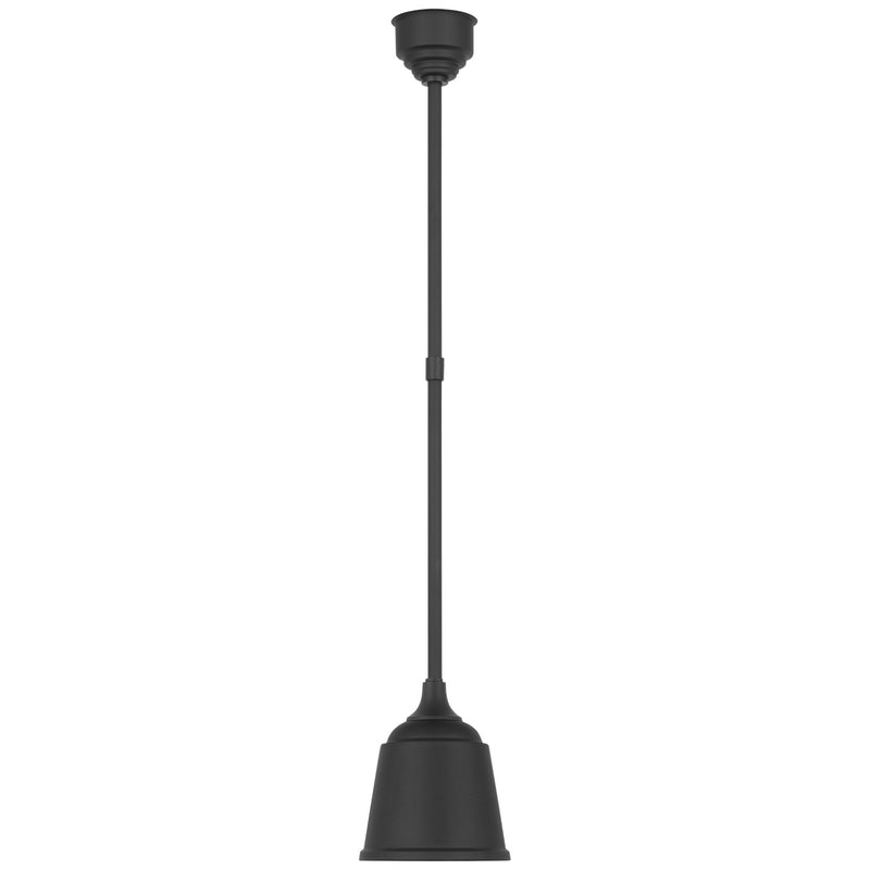 Visual Comfort Signature TOB 5810MBK-MBK LED Pendant, Matte Black
