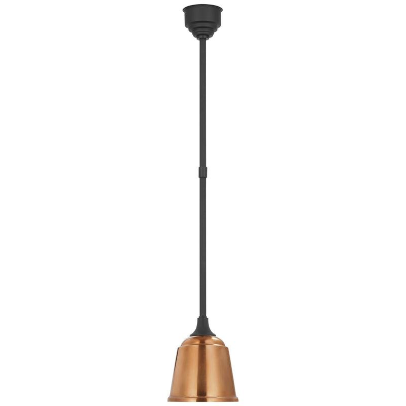 Visual Comfort Signature TOB 5810MBK-SC LED Pendant, Matte Black