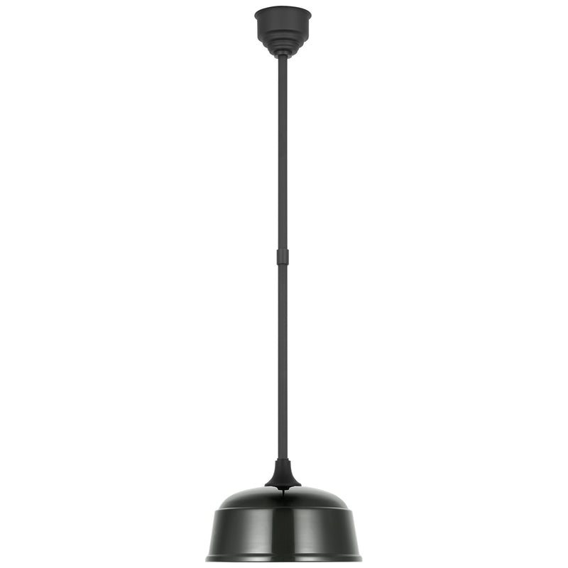 Visual Comfort Signature TOB 5811MBK-G LED Pendant, Matte Black