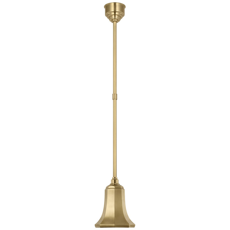 Visual Comfort Signature TOB 5815HAB-HAB LED Pendant, Hand-Rubbed Antique Brass