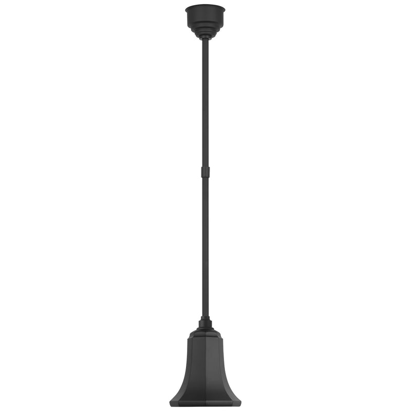 Visual Comfort Signature TOB 5815MBK-MBK LED Pendant, Matte Black