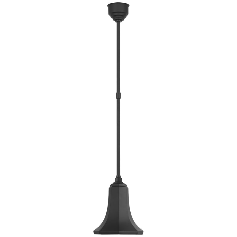 Visual Comfort Signature TOB 5816MBK-MBK LED Pendant, Matte Black