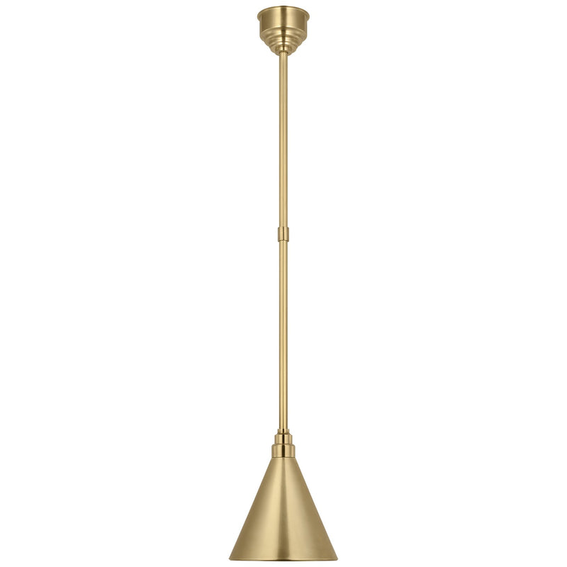 Visual Comfort Signature TOB 5818HAB-HAB LED Pendant, Hand-Rubbed Antique Brass
