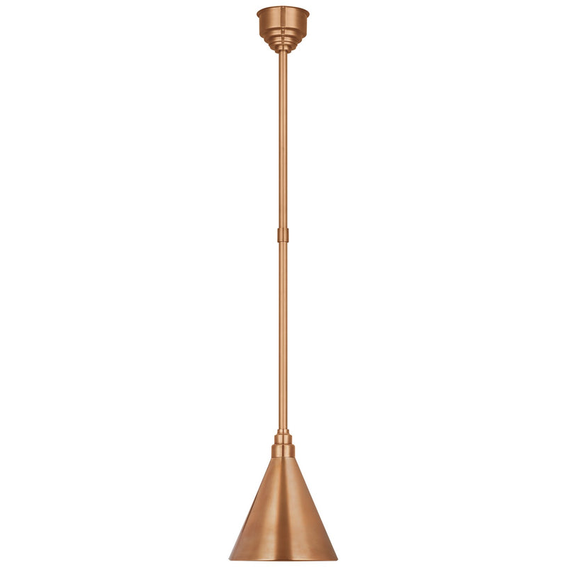 Visual Comfort Signature TOB 5818SC-SC LED Pendant, Soft Copper