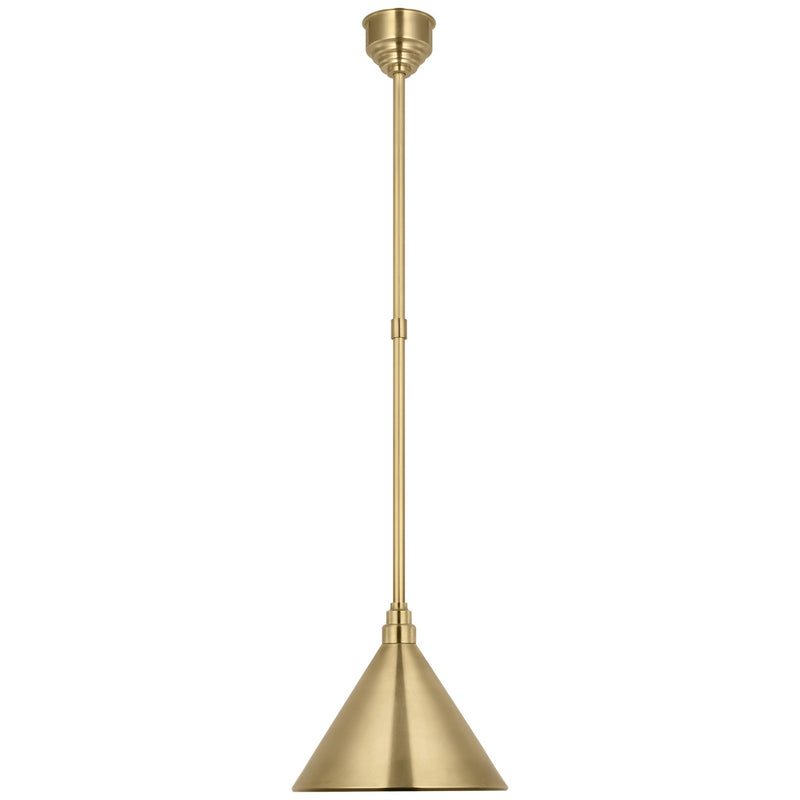 Visual Comfort Signature TOB 5819HAB-HAB LED Pendant, Hand-Rubbed Antique Brass
