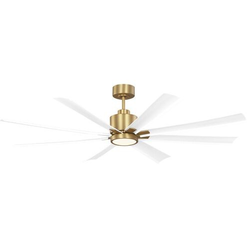 Generation Lighting 8FLSM65BBSD 65" Ceiling Fan, Burnished Brass