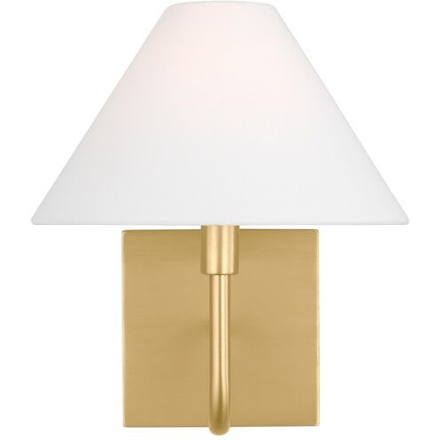 Visual Comfort Studio DJW1081SB One Light Wall Sconce, Satin Brass